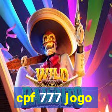 cpf 777 jogo